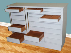 mueble cajonera